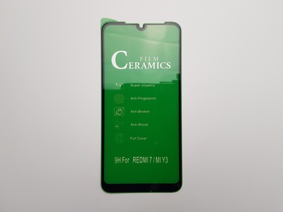 Керамическое защитное стекло для Xiaomi Redmi 7 — фото 1 Керамическое защитное стекло для Xiaomi Redmi 7 — фото 1