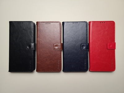 Чехол книжка Idewei для Xiaomi Redmi 9T (с застежкой) — фото 1 Чехол книжка Idewei для Xiaomi Redmi 9T (с застежкой) — фото 1