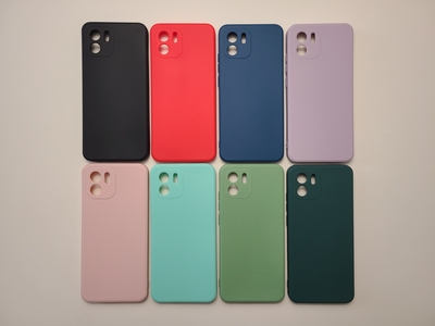 Цветной силиконовый чехол для Xiaomi Redmi A1, Redmi A2 — фото 1 Цветной силиконовый чехол для Xiaomi Redmi A1, Redmi A2 — фото 1
