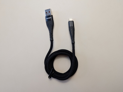 Кабель в мягкой оплетке USB - Lightning — фото 1 Кабель в мягкой оплетке USB - Lightning — фото 1