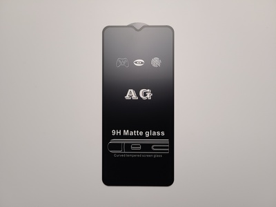 Матовое защитное стекло для Xiaomi Redmi 9A — фото 1 Матовое защитное стекло для Xiaomi Redmi 9A — фото 1