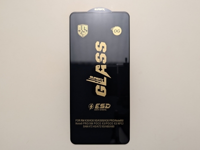 Защитное стекло ESD OG для Xiaomi Redmi Note 9S, Note 9 Pro, Note 9 Pro Max — фото 1 Защитное стекло ESD OG для Xiaomi Redmi Note 9S, Note 9 Pro, Note 9 Pro Max — фото 1