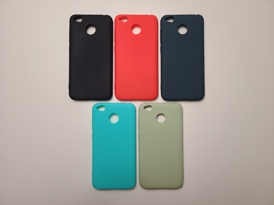 Цветной силиконовый чехол для Xiaomi Redmi 4x — фото 1 Цветной силиконовый чехол для Xiaomi Redmi 4x — фото 1