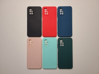 Цветной силиконовый чехол для Xiaomi Redmi Note 11 4G — фото 1 Цветной силиконовый чехол для Xiaomi Redmi Note 11 4G — фото 1