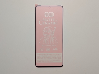 Гибкое матовое защитное стекло для Xiaomi Poco X3 — фото 1 Гибкое матовое защитное стекло для Xiaomi Poco X3 — фото 1