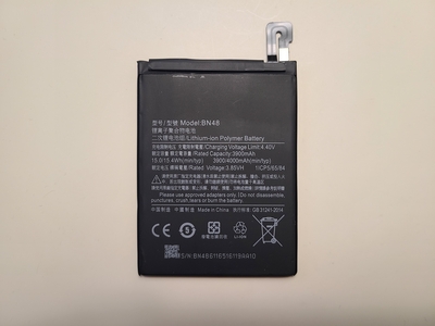 Оригинальный аккумулятор для Xiaomi Redmi Note 6 Pro (BN48) — фото 1 Оригинальный аккумулятор для Xiaomi Redmi Note 6 Pro (BN48) — фото 1
