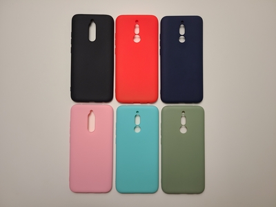 Цветной силиконовый чехол для Xiaomi Redmi 8 — фото 1 Цветной силиконовый чехол для Xiaomi Redmi 8 — фото 1