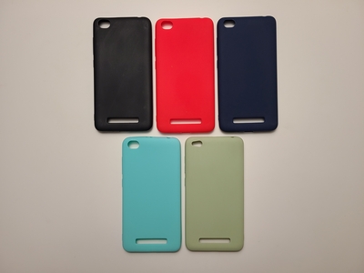 Цветной силиконовый чехол для Xiaomi Redmi 4a — фото 1 Цветной силиконовый чехол для Xiaomi Redmi 4a — фото 1