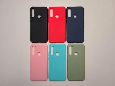 Цветной силиконовый чехол для Xiaomi Redmi Note 8T — фото 1 Цветной силиконовый чехол для Xiaomi Redmi Note 8T — фото 1