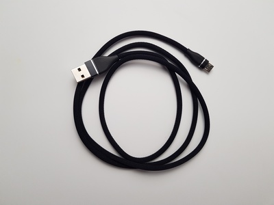 Кабель в мягкой оплетке USB - Micro USB — фото 1 Кабель в мягкой оплетке USB - Micro USB — фото 1