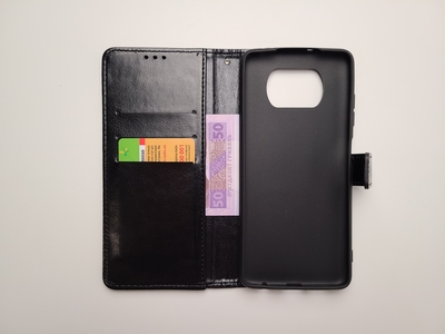 Чехол книжка Idewei для Xiaomi Poco X3 с застежкой — фото 4 Чехол книжка Idewei для Xiaomi Poco X3 с застежкой — фото 4