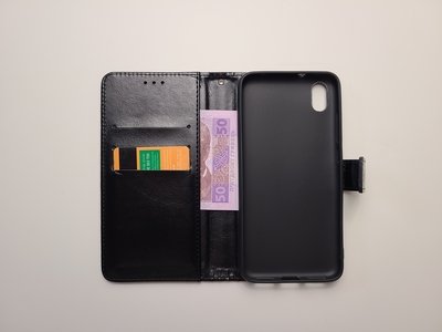 Чехол книжка Idewei для Xiaomi Redmi 7A с застежкой — фото 4 Чехол книжка Idewei для Xiaomi Redmi 7A с застежкой — фото 4