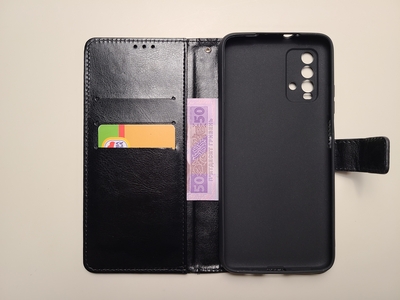 Чехол книжка Idewei для Xiaomi Redmi 9T (с застежкой) — фото 4 Чехол книжка Idewei для Xiaomi Redmi 9T (с застежкой) — фото 4