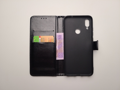 Чехол книжка Idewei для Xiaomi Redmi Note 7, Note 7 Pro (с застежкой) — фото 4 Чехол книжка Idewei для Xiaomi Redmi Note 7, Note 7 Pro (с застежкой) — фото 4