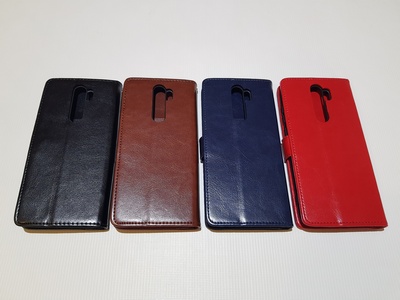 Чехол книжка Idewei для Xiaomi Redmi Note 8 Pro (с застежкой) — фото 2 Чехол книжка Idewei для Xiaomi Redmi Note 8 Pro (с застежкой) — фото 2
