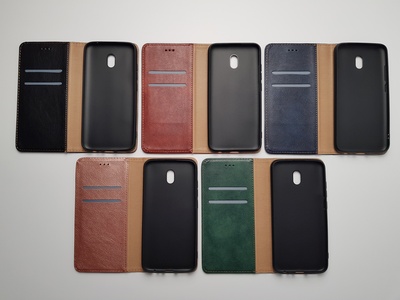 Чехол книжка Keyunfei для Xiaomi Redmi 8A с магнитом — фото 3 Чехол книжка Keyunfei для Xiaomi Redmi 8A с магнитом — фото 3