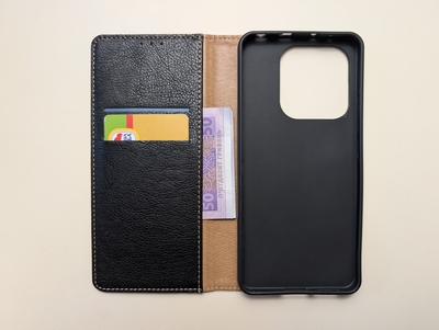 Чехол книжка Keyunfei для Xiaomi Redmi Note 14 с магнитом — фото 4 Чехол книжка Keyunfei для Xiaomi Redmi Note 14 с магнитом — фото 4