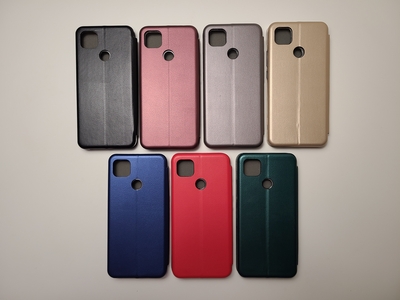 Чехол книжка Magnei для Xiaomi Redmi 10A с магнитом — фото 8 Чехол книжка Magnei для Xiaomi Redmi 10A с магнитом — фото 8