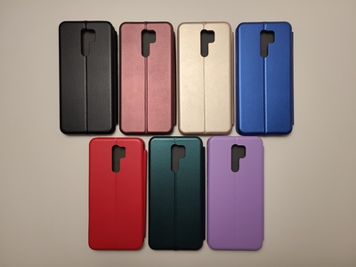 Чехол книжка Magnei для Xiaomi Redmi 9 с магнитом — фото 2 Чехол книжка Magnei для Xiaomi Redmi 9 с магнитом — фото 2