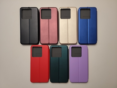 Чехол книжка Magnei для Xiaomi Redmi Note 13 Pro 5G с магнитом — фото 2 Чехол книжка Magnei для Xiaomi Redmi Note 13 Pro 5G с магнитом — фото 2
