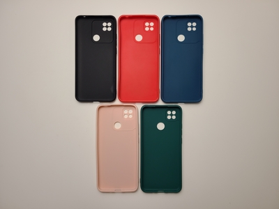 Цветной силиконовый чехол для Xiaomi Redmi 10A — фото 2 Цветной силиконовый чехол для Xiaomi Redmi 10A — фото 2