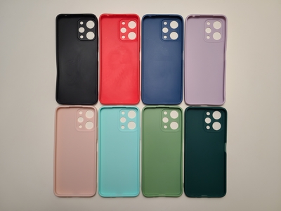 Цветной силиконовый чехол для Xiaomi Redmi 12 — фото 2 Цветной силиконовый чехол для Xiaomi Redmi 12 — фото 2