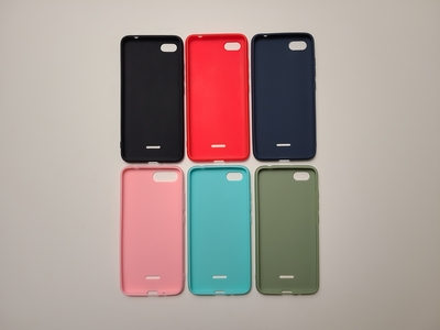 Цветной силиконовый чехол для Xiaomi Redmi 6A — фото 2 Цветной силиконовый чехол для Xiaomi Redmi 6A — фото 2