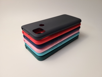 Цветной силиконовый чехол для Xiaomi Redmi 9C — фото 12 Цветной силиконовый чехол для Xiaomi Redmi 9C — фото 12
