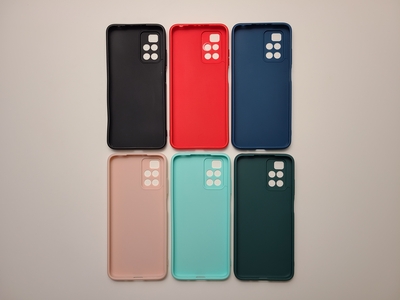 Цветной силиконовый чехол для Xiaomi Redmi Note 11 4G — фото 2 Цветной силиконовый чехол для Xiaomi Redmi Note 11 4G — фото 2