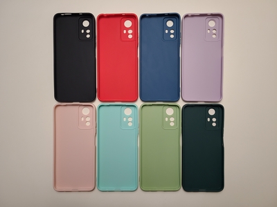 Цветной силиконовый чехол для Xiaomi Redmi Note 12S — фото 2 Цветной силиконовый чехол для Xiaomi Redmi Note 12S — фото 2