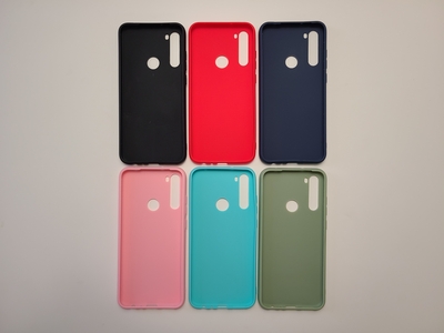 Цветной силиконовый чехол для Xiaomi Redmi Note 8T — фото 2 Цветной силиконовый чехол для Xiaomi Redmi Note 8T — фото 2