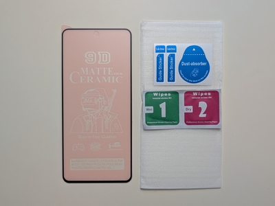 Гибкое матовое защитное стекло для Xiaomi Redmi Note 13 5G — фото 3 Гибкое матовое защитное стекло для Xiaomi Redmi Note 13 5G — фото 3