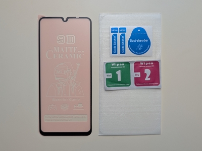 Гибкое матовое защитное стекло для ZTE Blade V2020 Smart — фото 3 Гибкое матовое защитное стекло для ZTE Blade V2020 Smart — фото 3