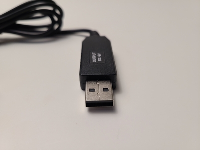 Кабель питания преобразователь с USB-DC 5V на 9V 5.5x2.1мм — фото 2 Кабель питания преобразователь с USB-DC 5V на 9V 5.5x2.1мм — фото 2