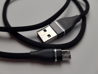 Кабель в мягкой оплетке USB - Micro USB — фото 4 Кабель в мягкой оплетке USB - Micro USB — фото 4