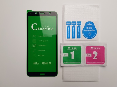 Керамическое защитное стекло для Xiaomi Redmi 7A — фото 3 Керамическое защитное стекло для Xiaomi Redmi 7A — фото 3