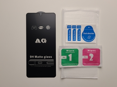 Матовое защитное стекло для Xiaomi Redmi Note 12S — фото 3 Матовое защитное стекло для Xiaomi Redmi Note 12S — фото 3