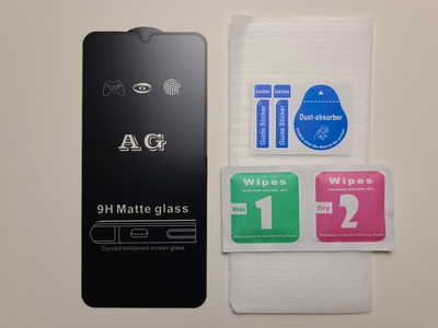 Матовое защитное стекло для ZTE Blade V50 Vita — фото 3 Матовое защитное стекло для ZTE Blade V50 Vita — фото 3