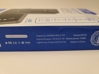Повербанк Denmen DP20 20000 mAh — фото 9 Повербанк Denmen DP20 20000 mAh — фото 9