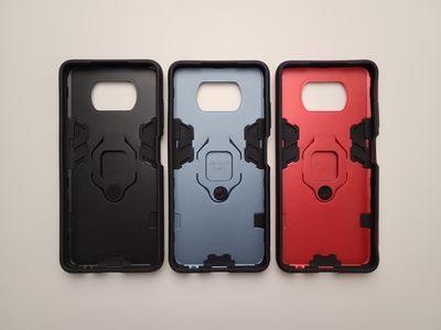 Противоударный чехол Transformer Ring для Xiaomi Poco X3 — фото 2 Противоударный чехол Transformer Ring для Xiaomi Poco X3 — фото 2