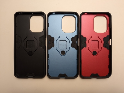 Противоударный чехол Transformer Ring для Xiaomi Redmi 13C, Poco C65 — фото 2 Противоударный чехол Transformer Ring для Xiaomi Redmi 13C, Poco C65 — фото 2