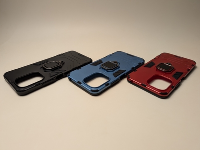 Противоударный чехол Transformer Ring для Xiaomi Redmi 13C, Poco C65 — фото 3 Противоударный чехол Transformer Ring для Xiaomi Redmi 13C, Poco C65 — фото 3