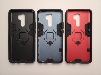 Противоударный чехол Transformer Ring для Xiaomi Redmi 9 — фото 2 Противоударный чехол Transformer Ring для Xiaomi Redmi 9 — фото 2