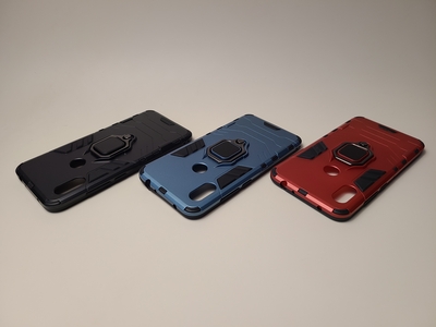 Противоударный чехол Transformer Ring для Xiaomi Redmi Note 6 Pro — фото 3 Противоударный чехол Transformer Ring для Xiaomi Redmi Note 6 Pro — фото 3