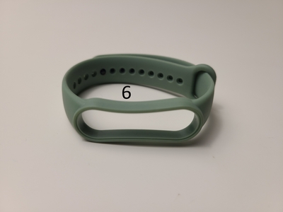 Силиконовый ремешок для Xiaomi Mi Band 5, 6 — фото 7 Силиконовый ремешок для Xiaomi Mi Band 5, 6 — фото 7