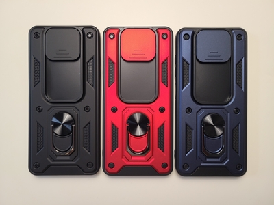 Ударопрочный чехол CamShield Ring для Xiaomi Poco X3 — фото 2 Ударопрочный чехол CamShield Ring для Xiaomi Poco X3 — фото 2