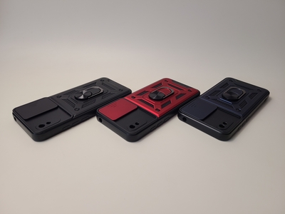 Ударопрочный чехол CamShield Ring для Xiaomi Redmi 9A — фото 4 Ударопрочный чехол CamShield Ring для Xiaomi Redmi 9A — фото 4