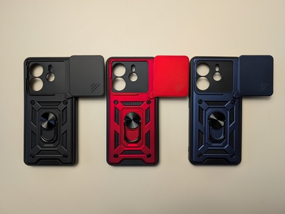 Ударопрочный чехол CamShield Ring для Xiaomi Redmi Note 14 — фото 2 Ударопрочный чехол CamShield Ring для Xiaomi Redmi Note 14 — фото 2