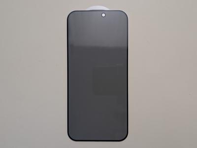 Защитное стекло Антишпион для iPhone 16 Plus