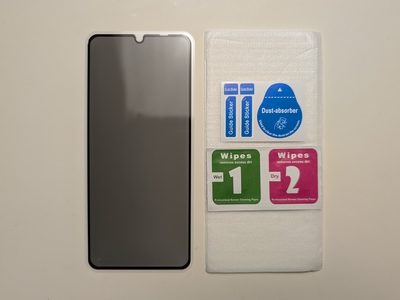Защитное стекло Антишпион для Xiaomi Redmi 14C, Poco C75 — фото 3 Защитное стекло Антишпион для Xiaomi Redmi 14C, Poco C75 — фото 3